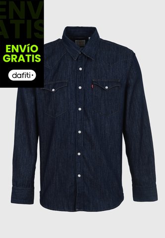 Camisa Denim Levi's Barstow Western  Índigo Oscuro Levis