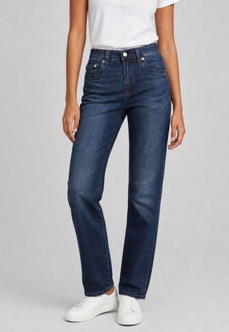 Jean Levi's 724 Straight Fit Índigo Medio Levis