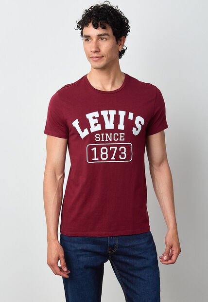 Camiseta Levi's Vinotinto
