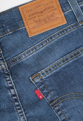 Jean Levi's 724 Straight Fit Índigo Medio