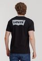 Camiseta Negro-Blanco Levi's Graphic Batwing de Levis