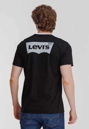 Camiseta Negro-Blanco Levi's Graphic Batwing