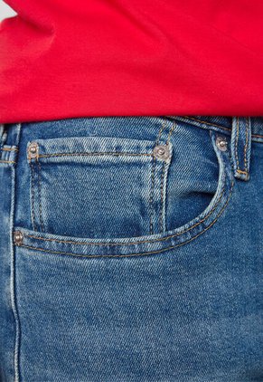 Jean Levi's 514 Straight Fit Índigo Medio