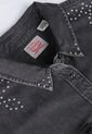 Camisa Denim Levi's Iconic Western Gris Oscuro de Levis