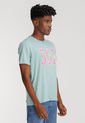 Camiseta Levi's Graphic 501 Aguamarina de Levis