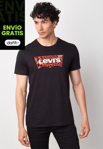 Camiseta Levi's Graphic Negro Levis