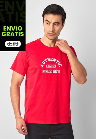 Camiseta Levi's Rojo Levis