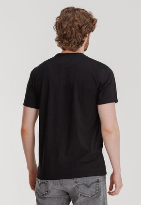 Camiseta Negro-Fucsia-Azul Levi's Graphic 501