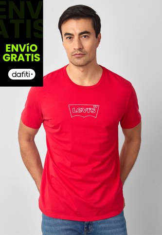 Camiseta Levi's Rojo Levis