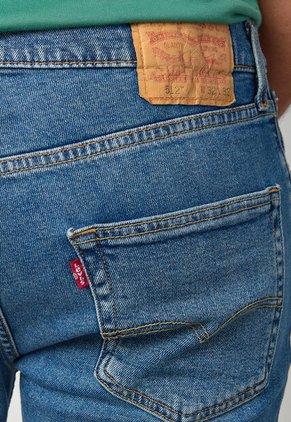 Jean Levi's 512 Slim Taper Fit Índigo Medio
