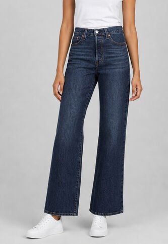 Jean Levi's Wedgie Boot Fit Índigo Oscuro Levis