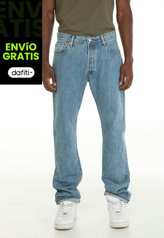 Jean Levi's 501 Classic Fit Índigo Claro Levis