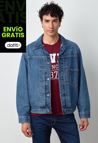 Chaqueta Denim Levi's Trucker Índigo Medio Levis