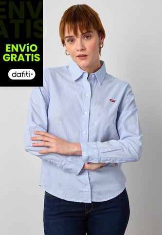 Camisa Levi's The Classic Azul Levis