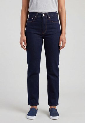 Jean Levi's Ribcage Straight Ankle Fit Índigo Oscuro
