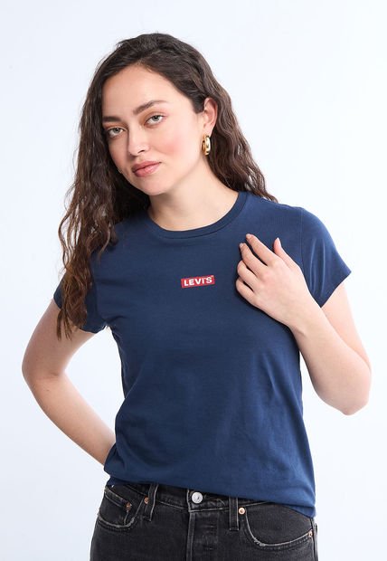 Camiseta Azul Navy-Rojo-Blanco Levi's
