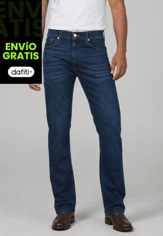 Jean Levi's 505 Regular Fit Índigo Medio Levis