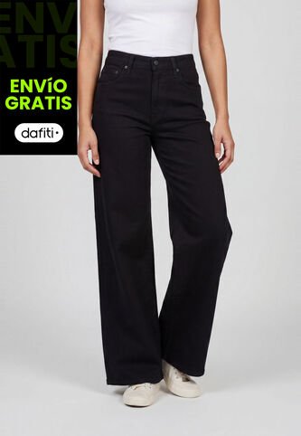 Jean Levi's Wide Leg Fit Negro Levis