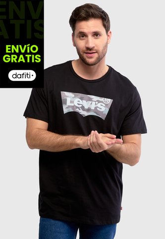 Camiseta Levi's Graphic Negro Levis