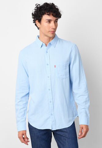 Camisa Levi's Sunset 1 Pocket Azul Levis