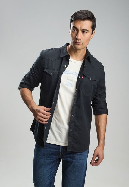 Camisa Denim Levi's Negro