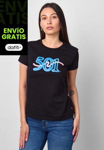 Camiseta Levi's The Perfect Negro Levis