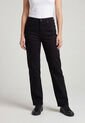 Jean Levi's Ribcage Straight Ankle Fit Negro de Levis