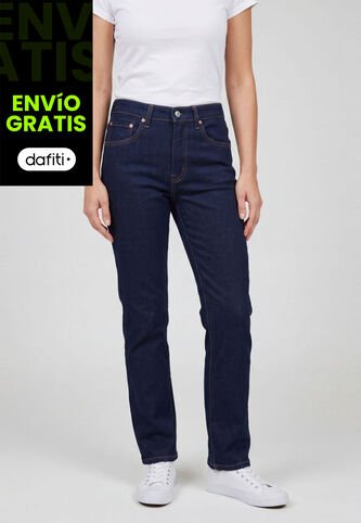 Jean Levi's 501 Original Cropped Fit Índigo Oscuro Levis