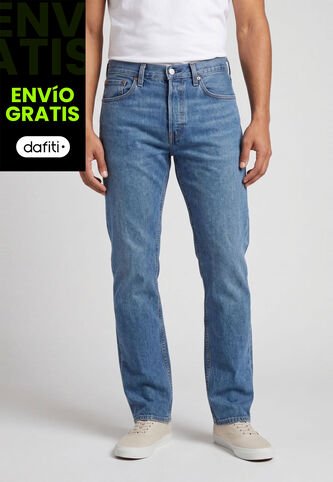 Jean Levi's 501 Relaxed Fit  Índigo Medio Levis