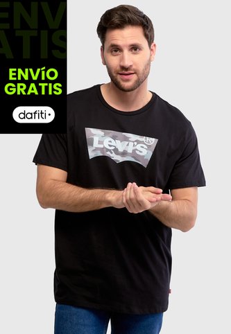 Camiseta Levi's Graphic Negro Levis