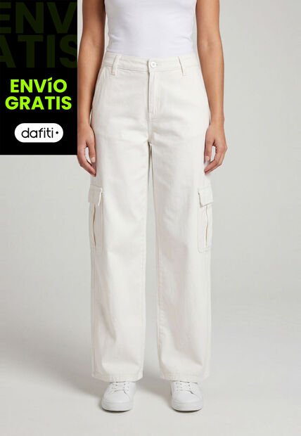 Jean Cargo Levi's Superlow Fit Marfil