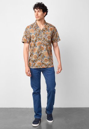 Pantalón Levi's 505 Regular Fit Índigo Medio