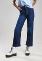 Jean Levi's Ribcage Straight Ankle Fit Índigo Oscuro de Levis