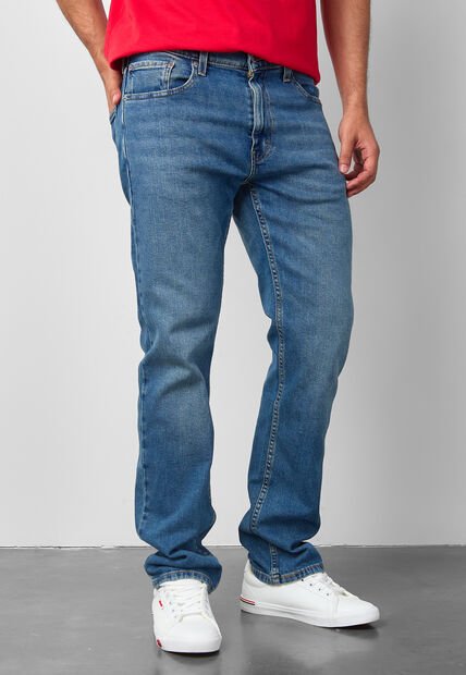 Jean Levi's 514 Straight Fit Índigo Medio