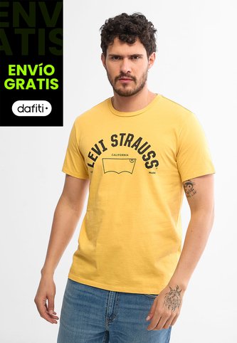Camiseta Levi's Mostaza Levis