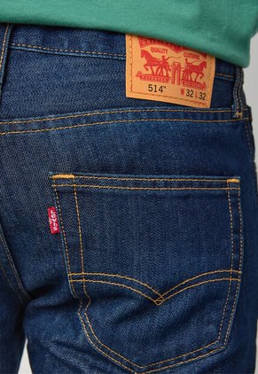 Jean Levi's 514 Straight Fit Índigo Oscuro