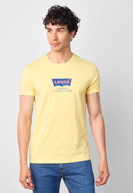 Camiseta Levi's Graphic Amarillo