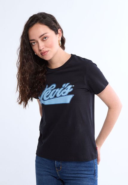 Camiseta Negro-Azul Claro Levi's
