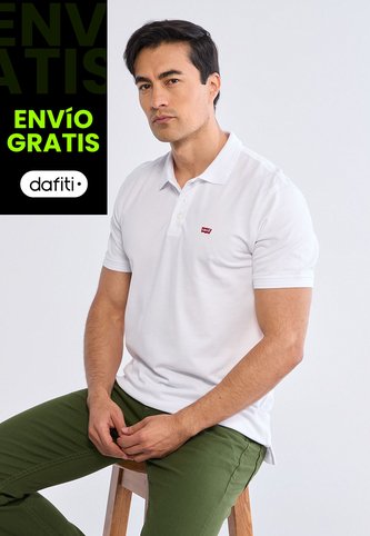 Polo Levi's Blanco Levis
