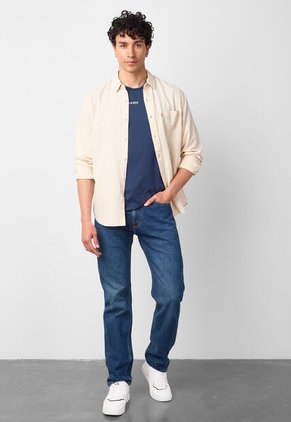 Camisa Levi's Sunset 1 Pocket Caquí