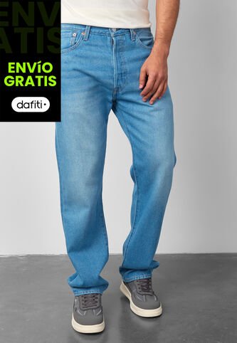 Jean Levi's 501 Original Fit  Índigo Claro Levis