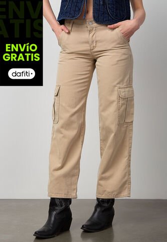 Jean Cargo Levi's Superlow Loose Fit Caqui Levis