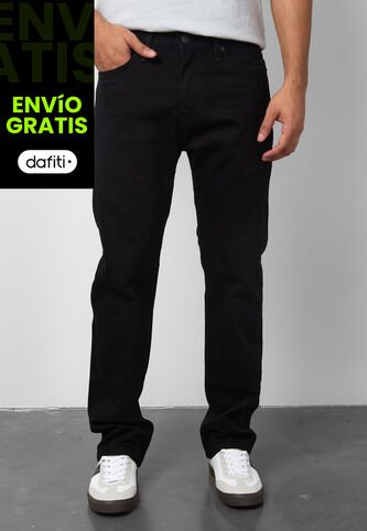 Jean Levi's 505 Regular Fit Negro Levis