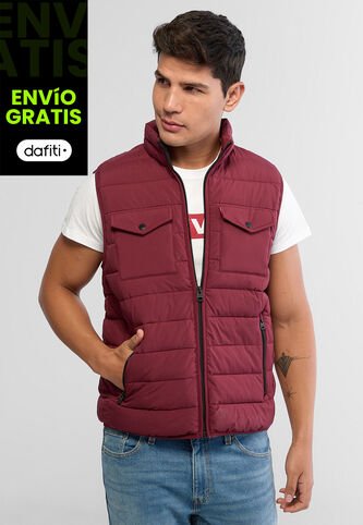 Chaleco Acolchado Levi's Vinotinto Levis