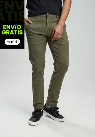 Pantalón Levi's Chino XX Standard Taper Fit Verde Levis