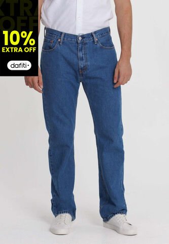Jean Levi's 505 Regular Fit índigo Medio Levis