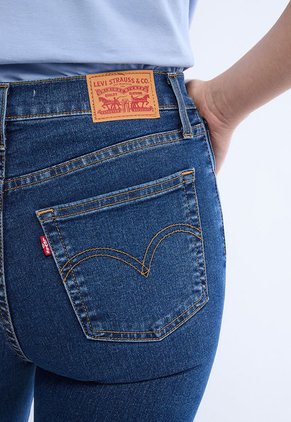 Jean Levi's 720 Super Skinny Fit Índigo Medio