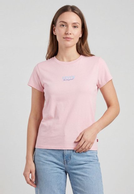 Camiseta Levi's Graphic Authentic Rosa