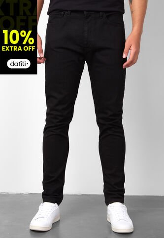 Jean Levi's 512 Slim Taper Fit Negro Levis
