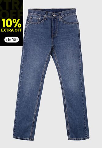 Jean Levi's 505 Regular Fit Índigo Claro Levis
